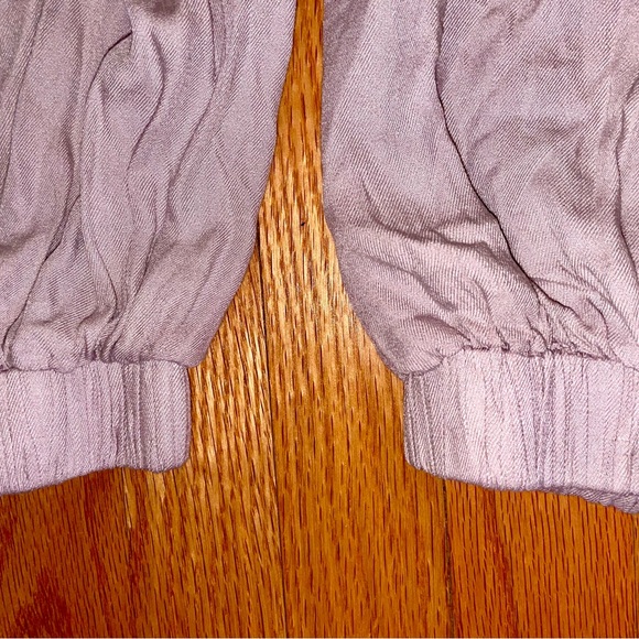 Women’s north end loose boho bogo pants size small zips zip up leisure material - Picture 16 of 16